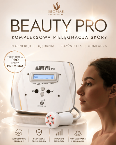 KOMPLEKSOWA PIELĘGNACJA SKÓRY, URZĄDZENIE BP100 DO ODMŁADZANIA SKÓRY