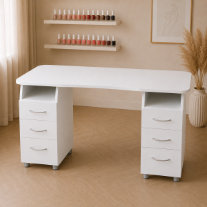 Cosmetic desk with two cabinets BIS
