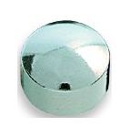 Mini kulka kolor srebrny / 1para